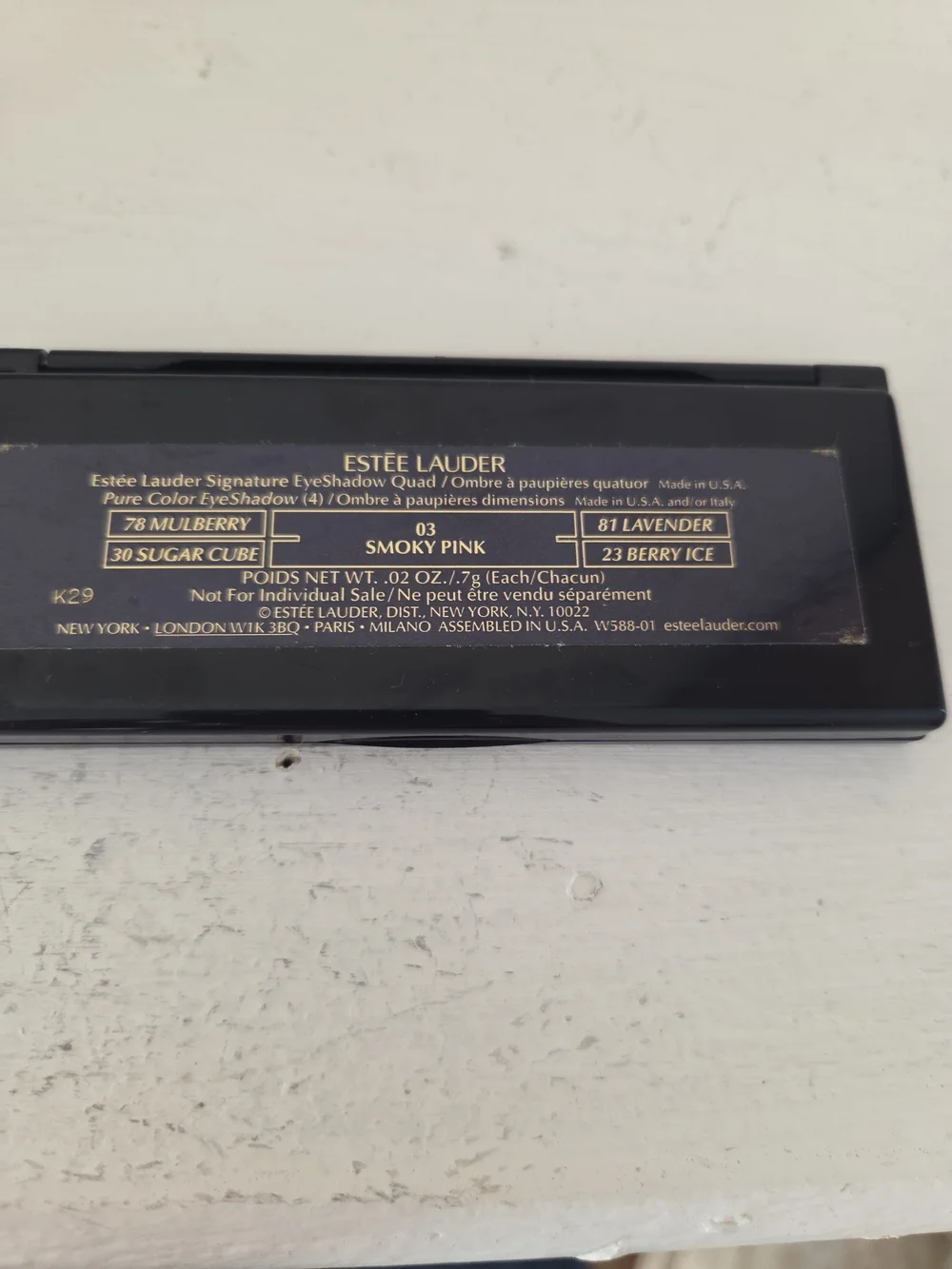 Estee Lauder completely discontinued